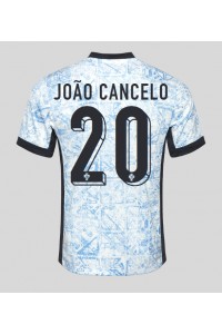 Portugal Joao Cancelo #20 Voetbaltruitje Uit tenue EK 2024 Korte Mouw